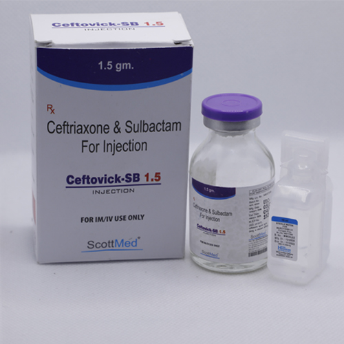 CEFTOVICK-SB 1.5 Injection